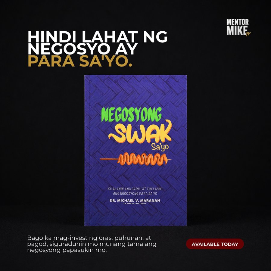 Ang Negosyong Swak Sa'yo — pre-order